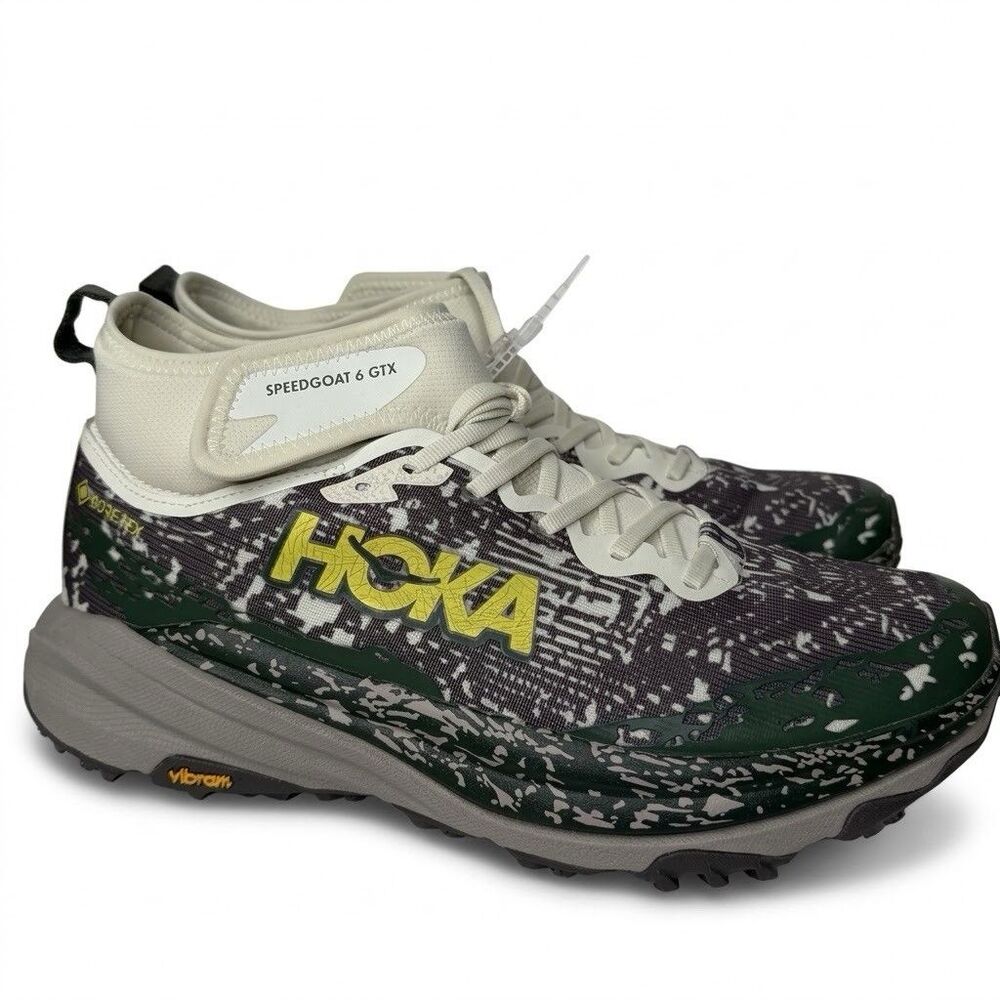 Hoka Speedgoat 6 Mid GTX Shoes Mens 12 Gore-Tex Waterproof Hiking Trail Running